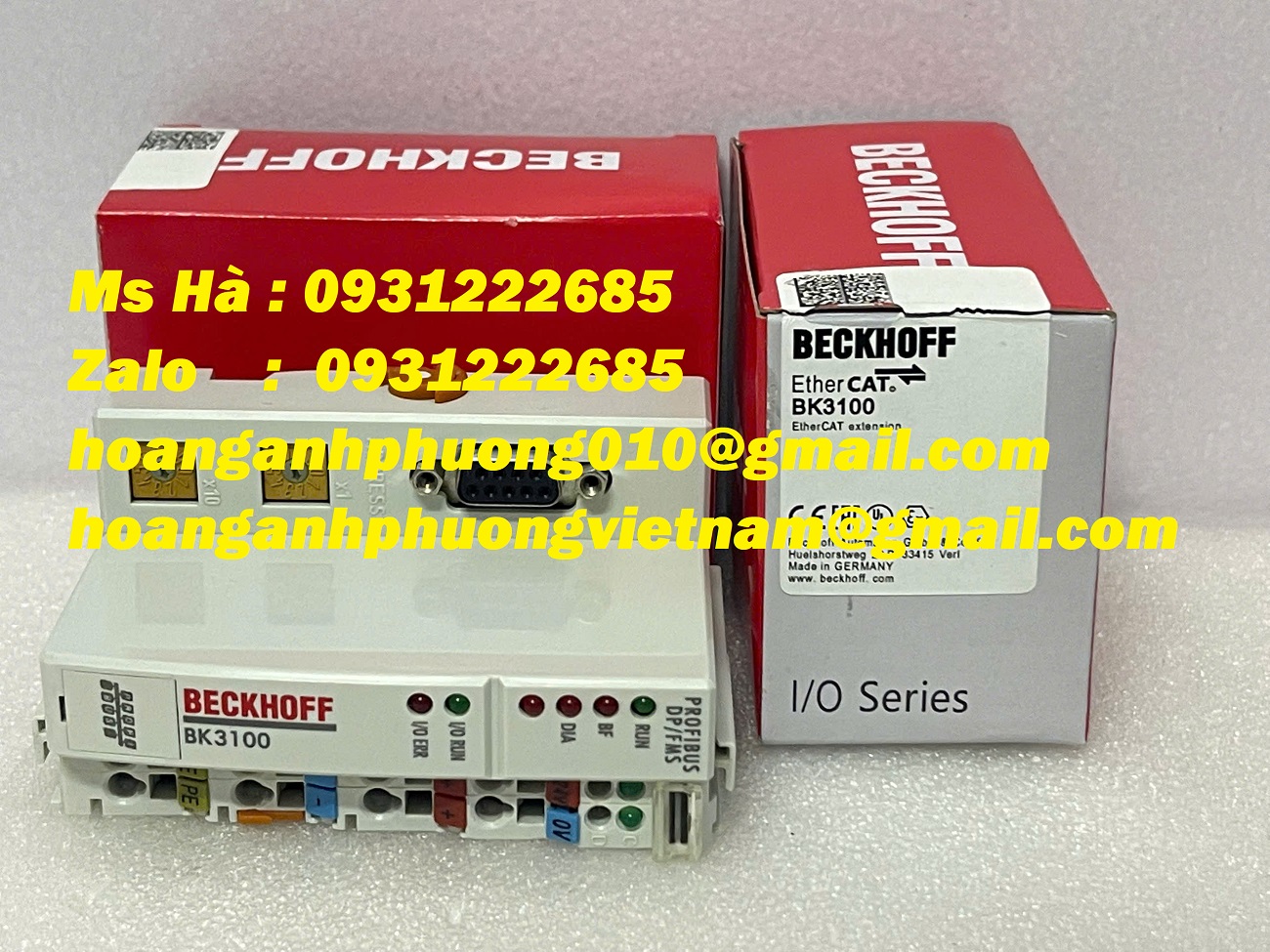 Mua ngay giá ưu đãi - Bộ kết nối Profibus Beckhoff BK3100